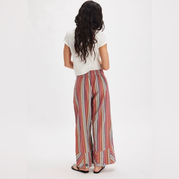 Free People Days End Stripe Pants - Picture 2 of 6
